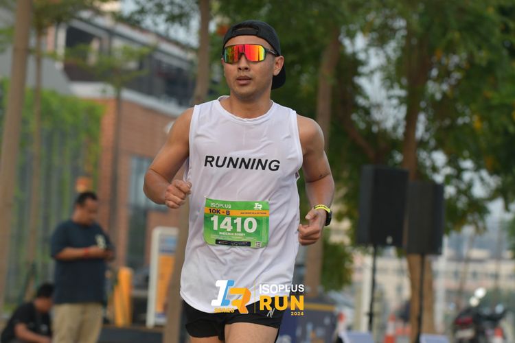 Race photo from ISOPlus Run 2024 Jakarta