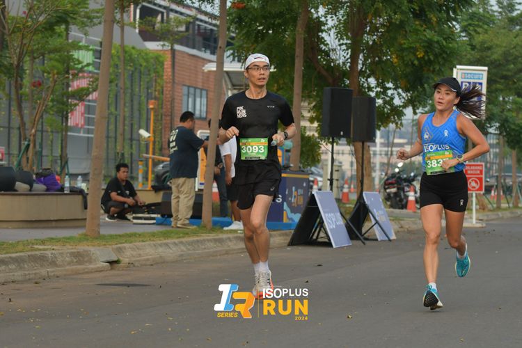 Race photo from ISOPlus Run 2024 Jakarta