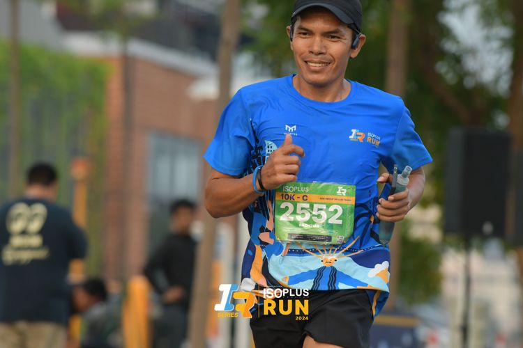Race photo from ISOPlus Run 2024 Jakarta