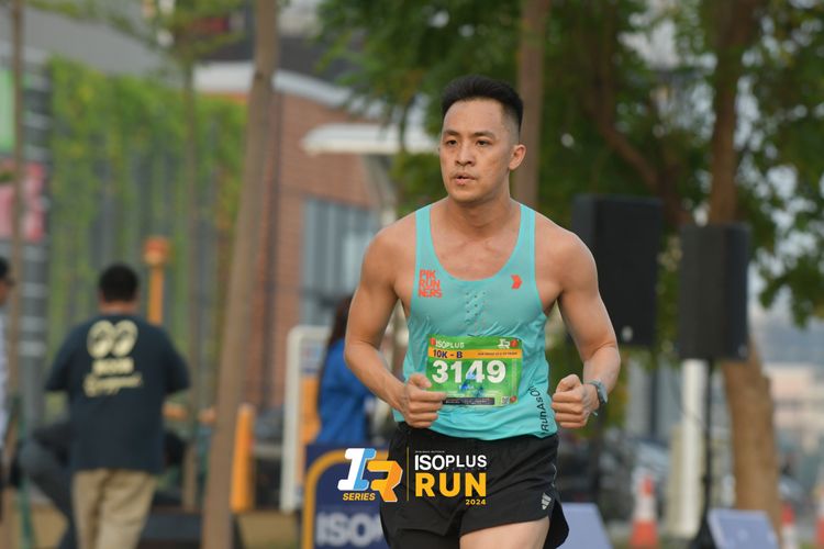 Race photo from ISOPlus Run 2024 Jakarta