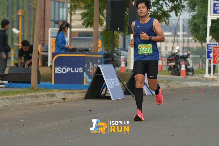 Race photo from ISOPlus Run 2024 Jakarta