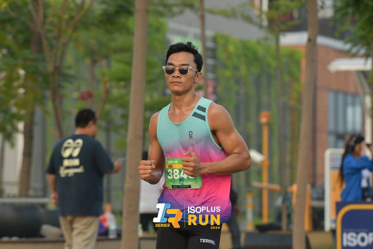 Race photo from ISOPlus Run 2024 Jakarta