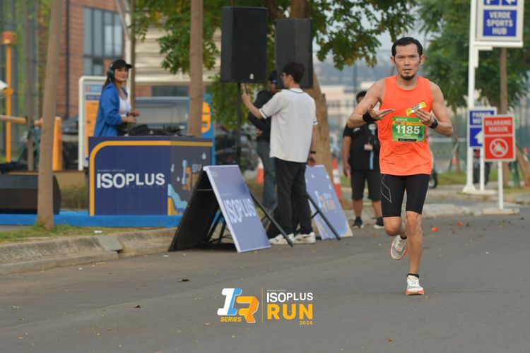 Race photo from ISOPlus Run 2024 Jakarta