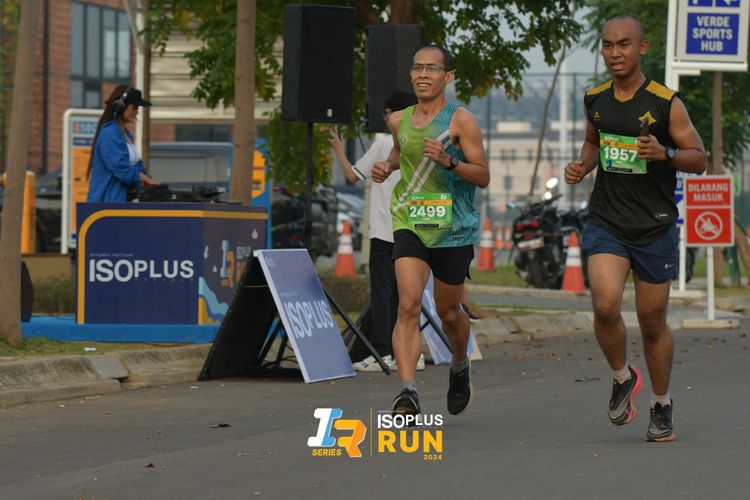 Race photo from ISOPlus Run 2024 Jakarta