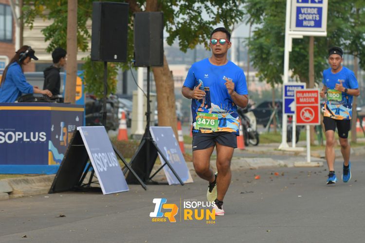 Race photo from ISOPlus Run 2024 Jakarta