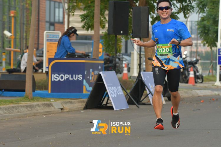 Race photo from ISOPlus Run 2024 Jakarta