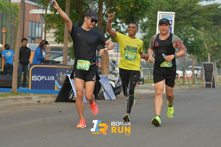 Race photo from ISOPlus Run 2024 Jakarta