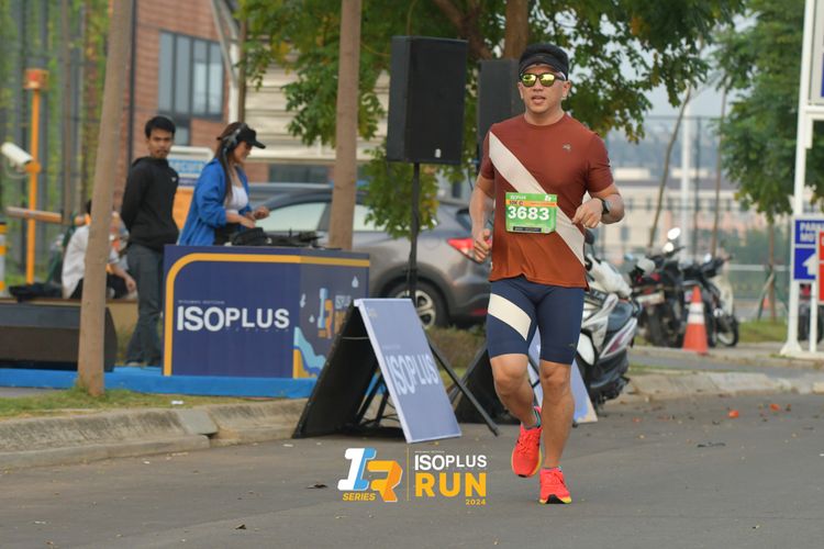 Race photo from ISOPlus Run 2024 Jakarta