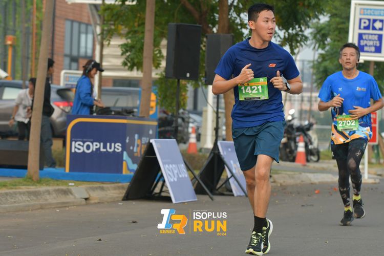 Race photo from ISOPlus Run 2024 Jakarta