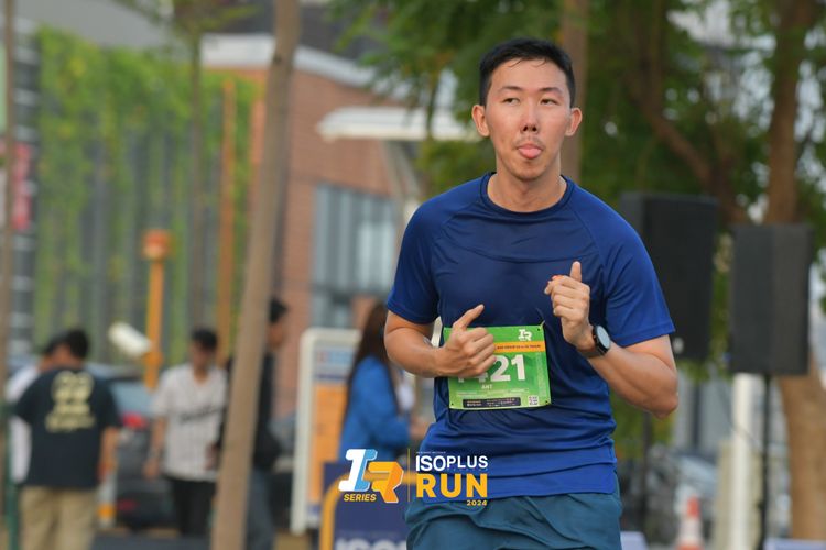 Race photo from ISOPlus Run 2024 Jakarta