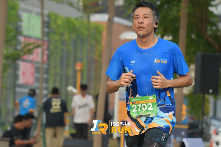 Race photo from ISOPlus Run 2024 Jakarta