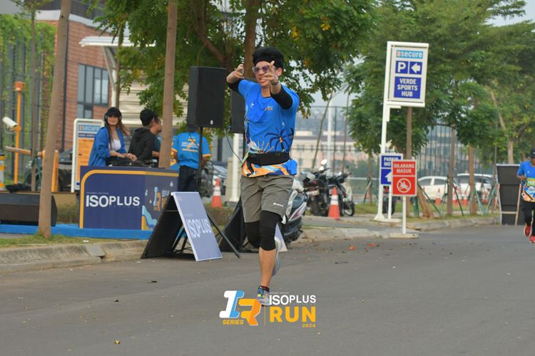 Race photo from ISOPlus Run 2024 Jakarta