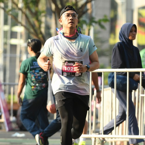 Race photo from SMARTFREN RUN 2026