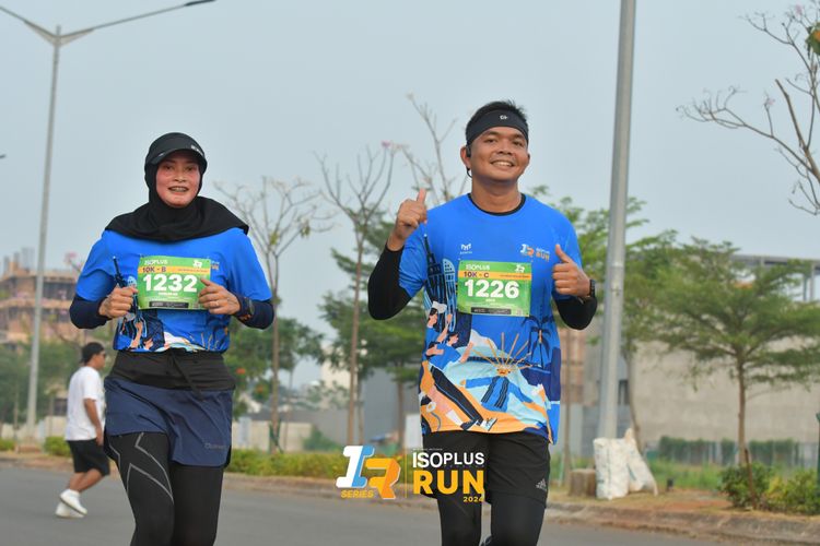 Race photo from ISOPlus Run 2024 Jakarta