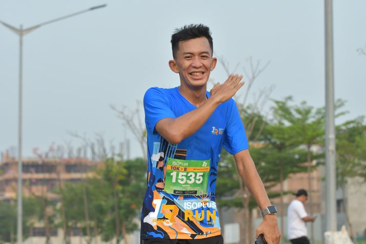 Race photo from ISOPlus Run 2024 Jakarta