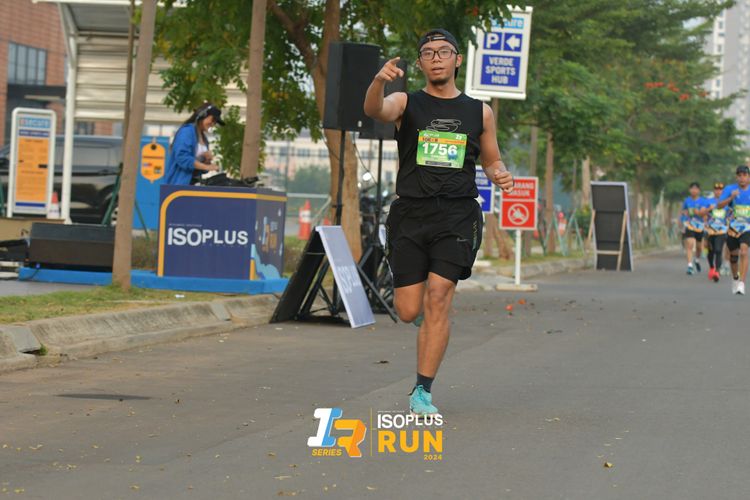 Race photo from ISOPlus Run 2024 Jakarta