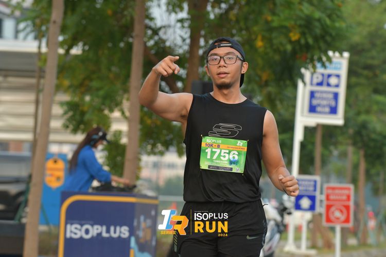 Race photo from ISOPlus Run 2024 Jakarta