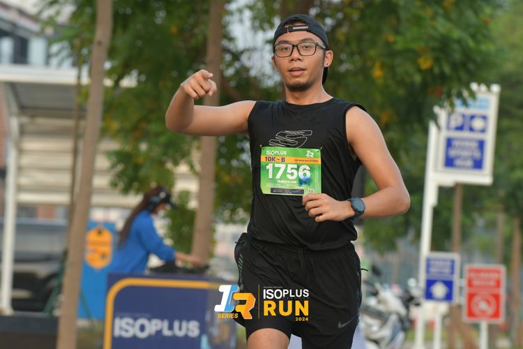 Race photo from ISOPlus Run 2024 Jakarta