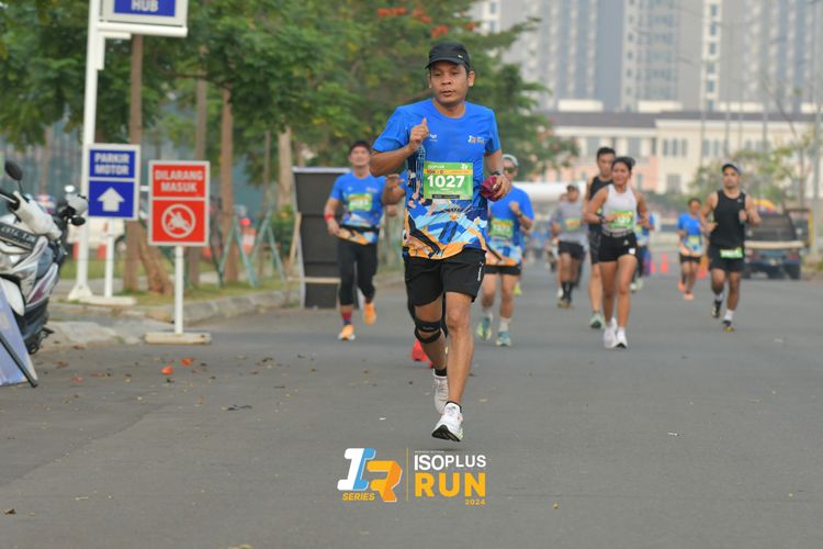 Race photo from ISOPlus Run 2024 Jakarta