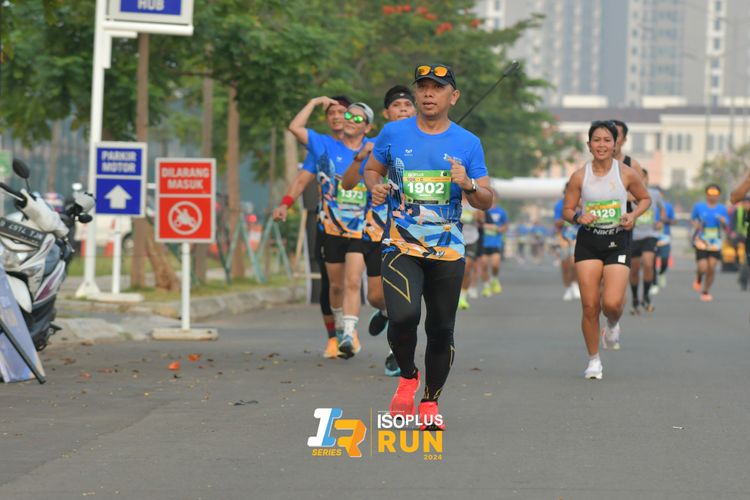 Race photo from ISOPlus Run 2024 Jakarta
