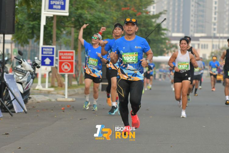 Race photo from ISOPlus Run 2024 Jakarta
