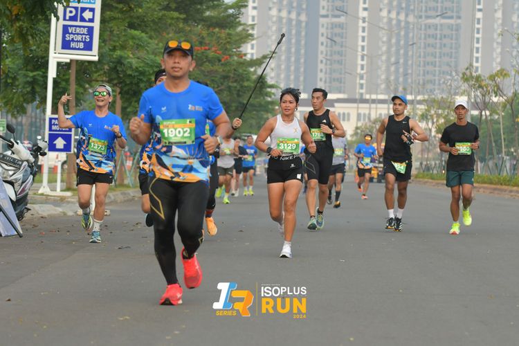 Race photo from ISOPlus Run 2024 Jakarta