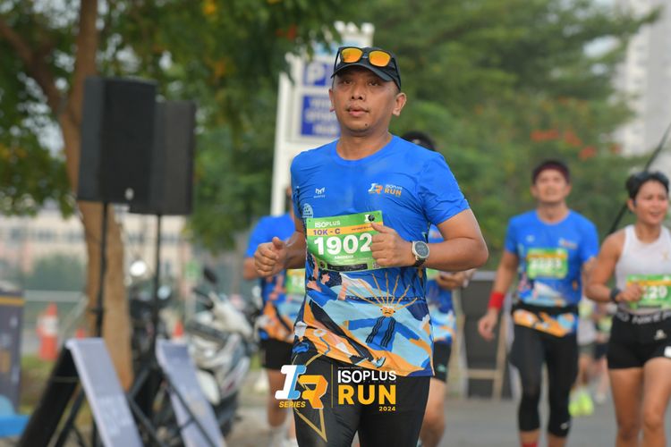 Race photo from ISOPlus Run 2024 Jakarta