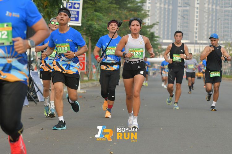 Race photo from ISOPlus Run 2024 Jakarta