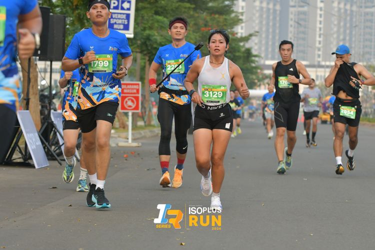 Race photo from ISOPlus Run 2024 Jakarta
