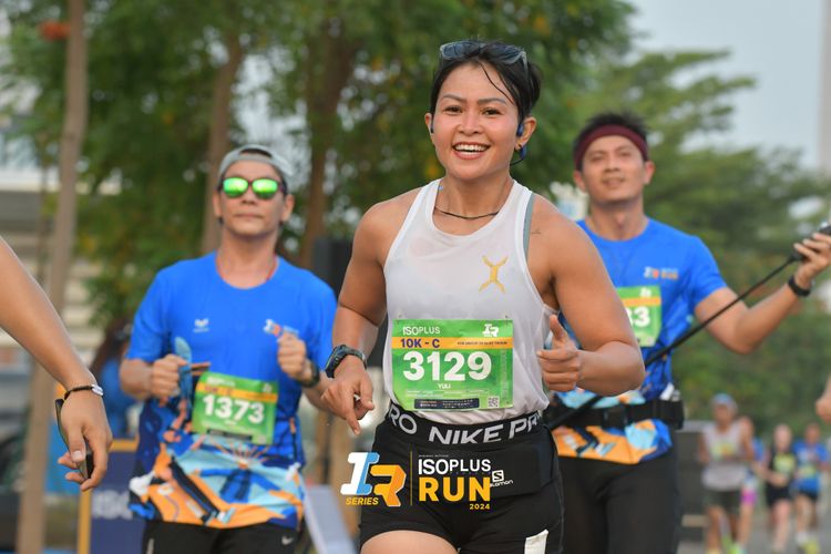 Race photo from ISOPlus Run 2024 Jakarta