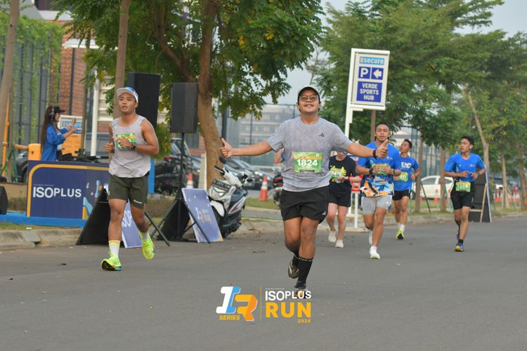 Race photo from ISOPlus Run 2024 Jakarta