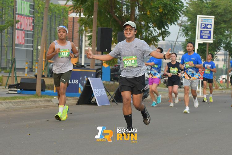 Race photo from ISOPlus Run 2024 Jakarta