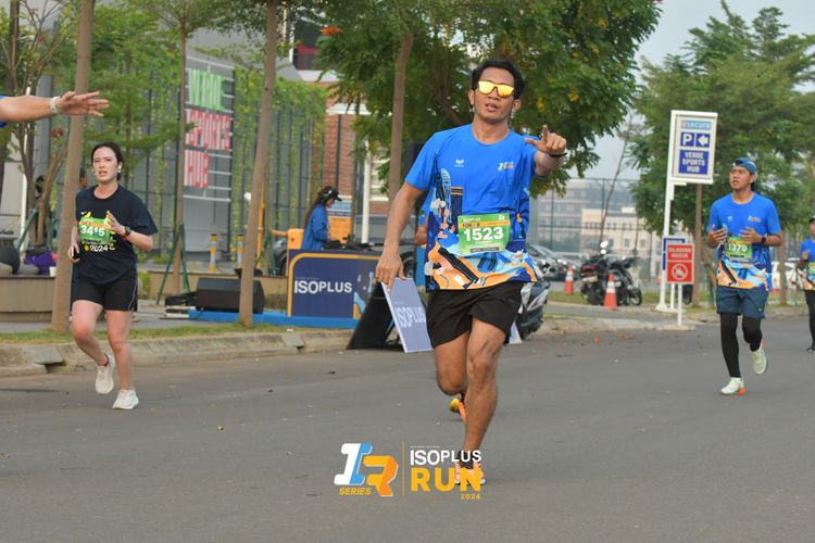 Race photo from ISOPlus Run 2024 Jakarta