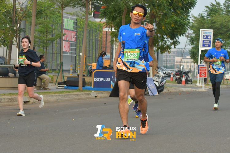 Race photo from ISOPlus Run 2024 Jakarta