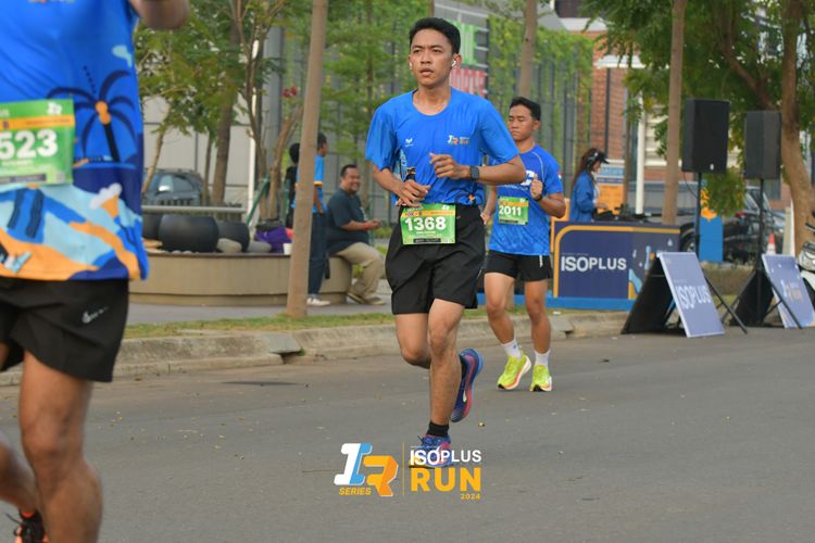 Race photo from ISOPlus Run 2024 Jakarta