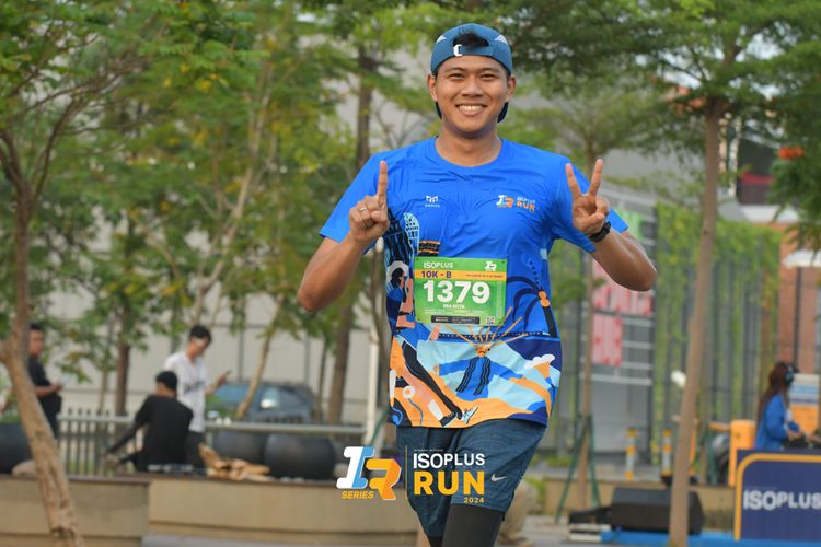 Race photo from ISOPlus Run 2024 Jakarta
