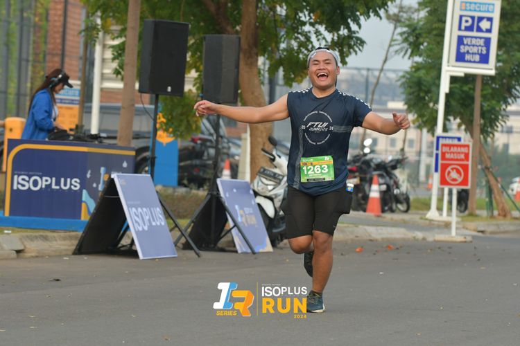 Race photo from ISOPlus Run 2024 Jakarta