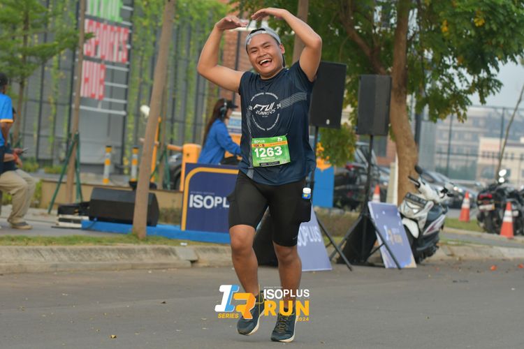 Race photo from ISOPlus Run 2024 Jakarta