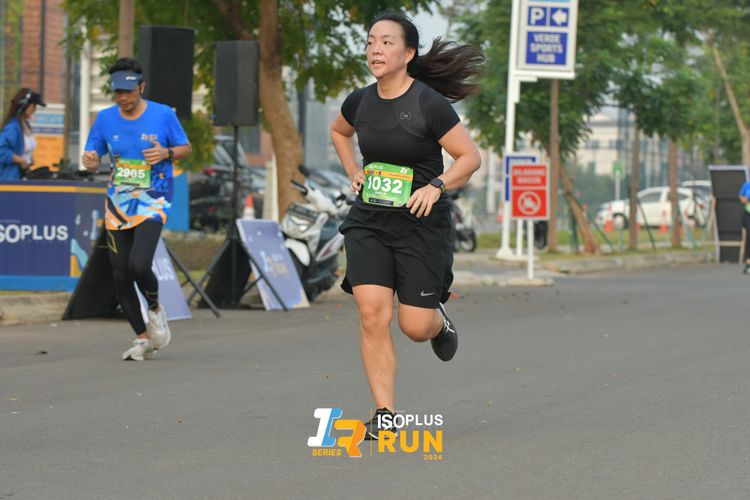 Race photo from ISOPlus Run 2024 Jakarta