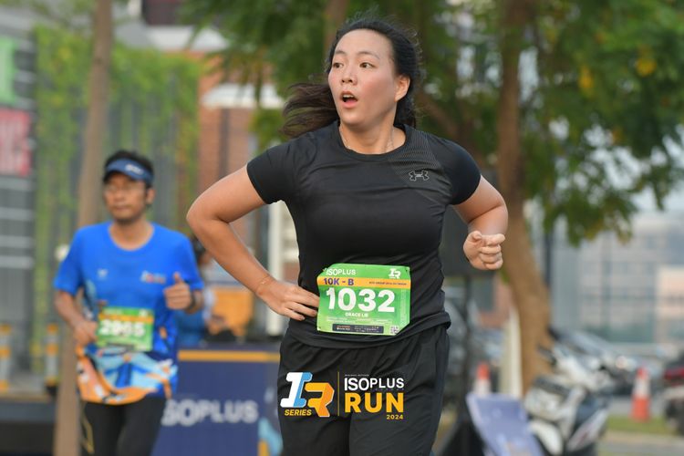 Race photo from ISOPlus Run 2024 Jakarta
