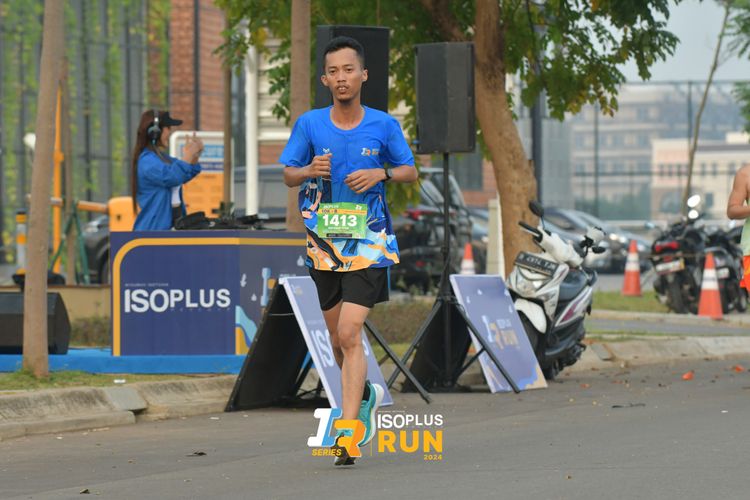 Race photo from ISOPlus Run 2024 Jakarta