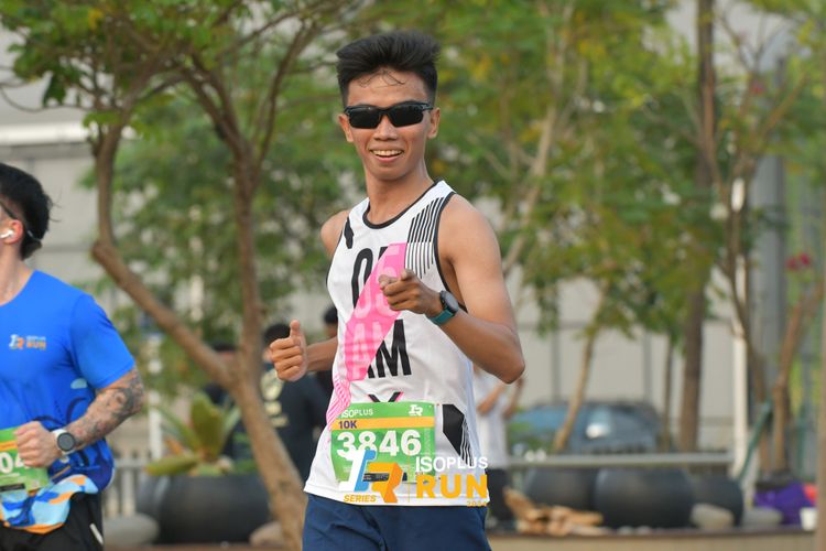 Race photo from ISOPlus Run 2024 Jakarta