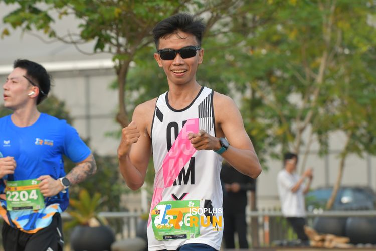 Race photo from ISOPlus Run 2024 Jakarta