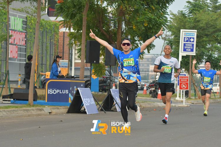 Race photo from ISOPlus Run 2024 Jakarta