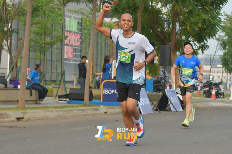 Race photo from ISOPlus Run 2024 Jakarta