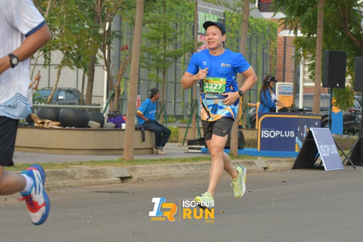 Race photo from ISOPlus Run 2024 Jakarta