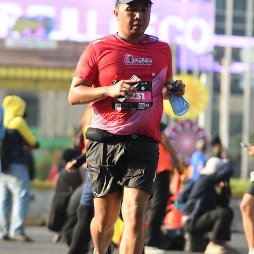 Race photo from SMARTFREN RUN 2026