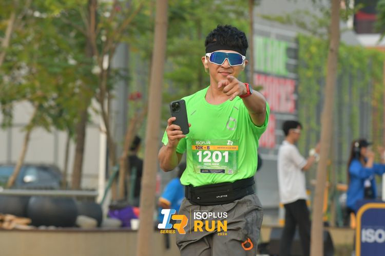 Race photo from ISOPlus Run 2024 Jakarta