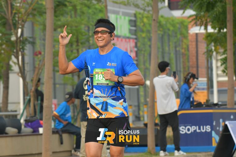 Race photo from ISOPlus Run 2024 Jakarta