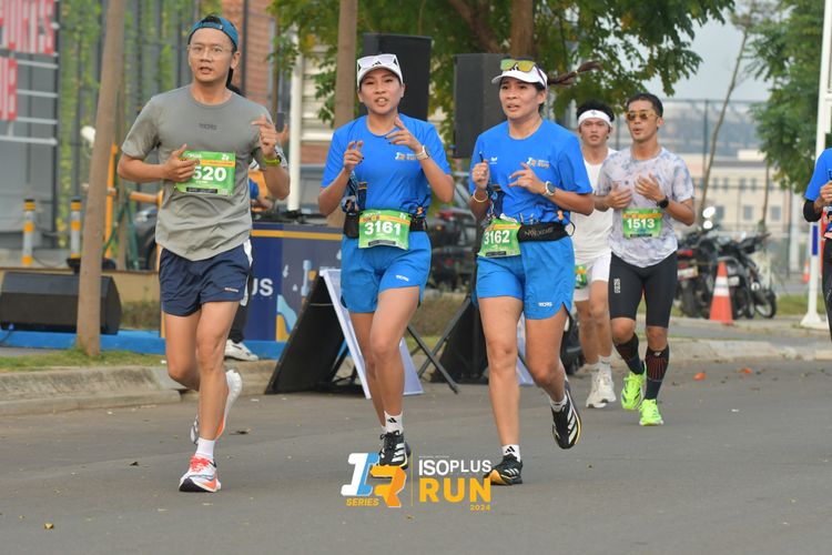 Race photo from ISOPlus Run 2024 Jakarta
